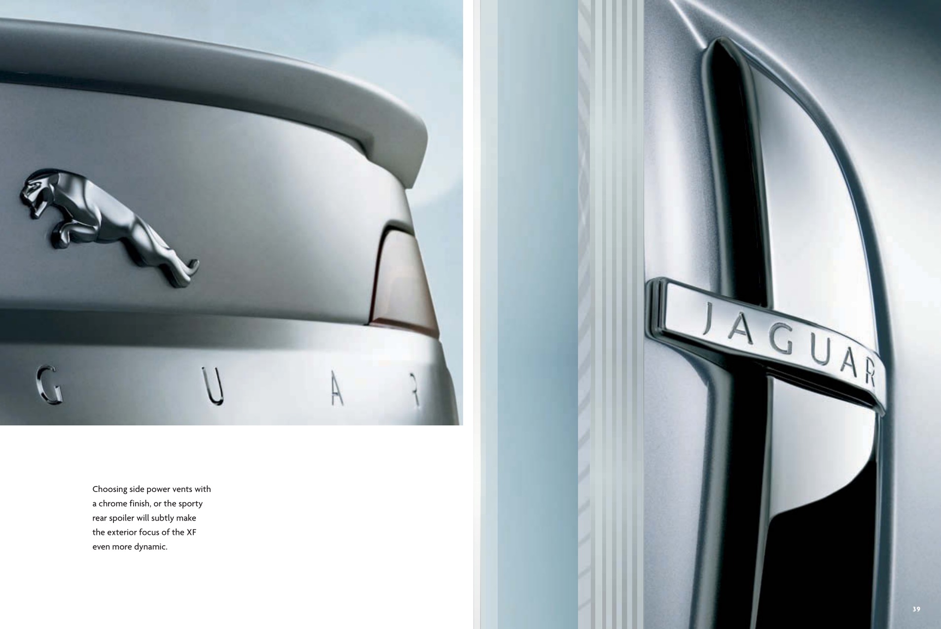 2009 Jaguar XF Brochure Page 38